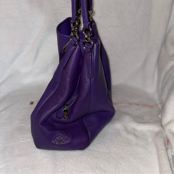 Purple Coach Edie - Picture 2 of 11